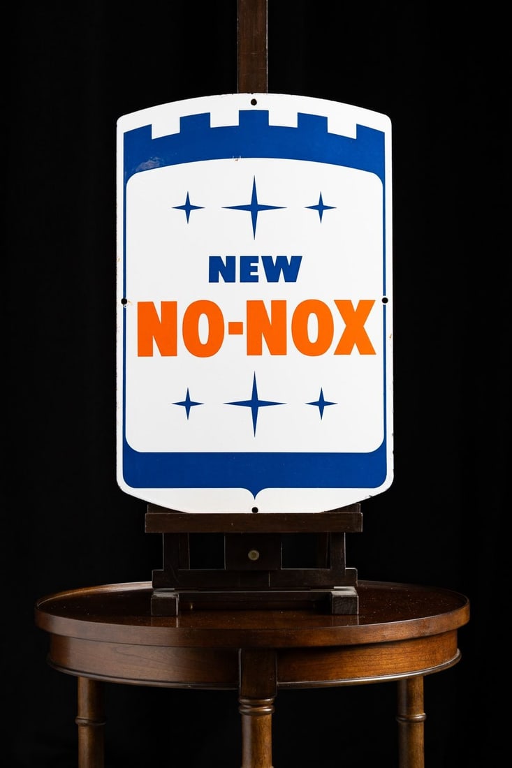 Gulf New No-Nox Pump Sign - 2