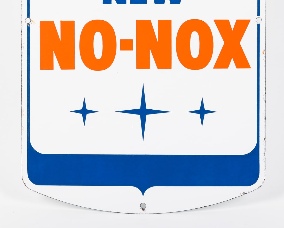 Gulf New No-Nox Pump Sign - 4