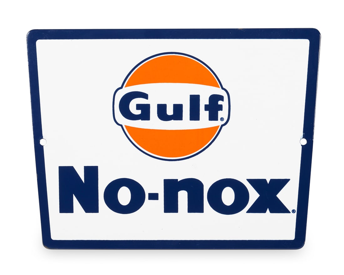 Gulf Good / No Nox Pump Sign Set - 5
