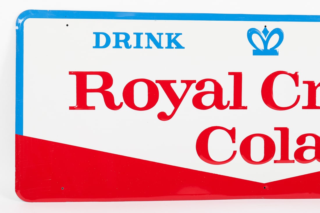 Royal Crown Cola Door Kick Sign - 2