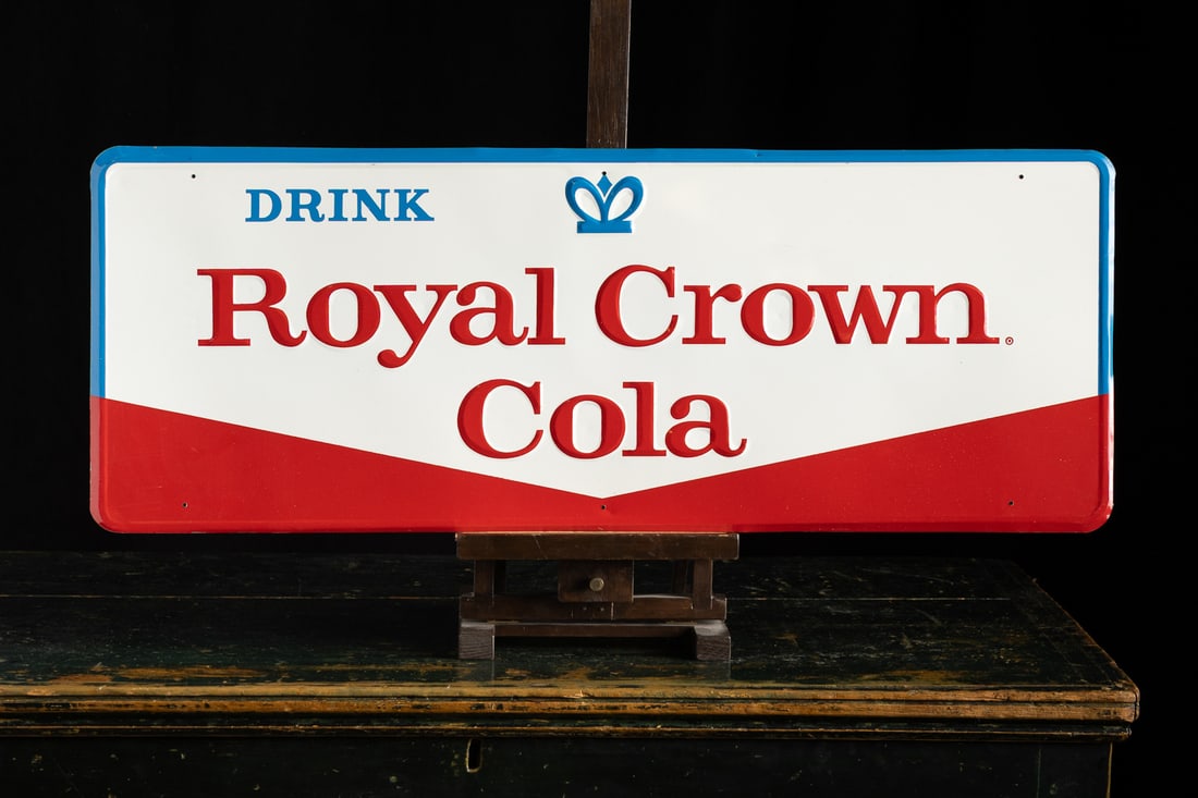 Royal Crown Cola Door Kick Sign - 7