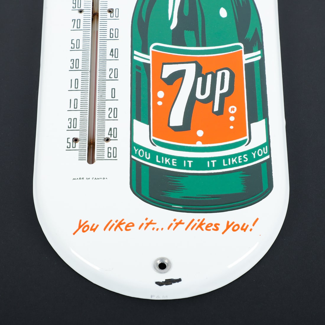 Seven-Up Thermometer - 3