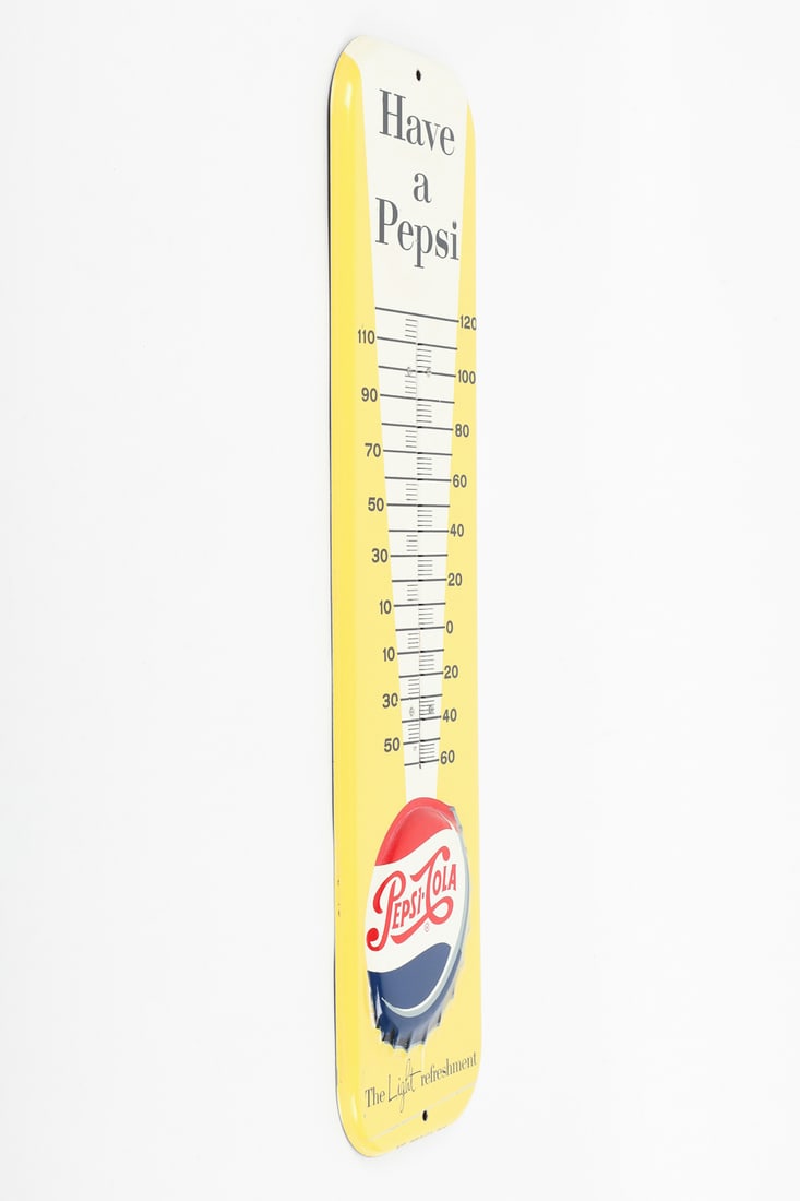 Pepsi-Cola "Light Refreshment" Thermometer - 5