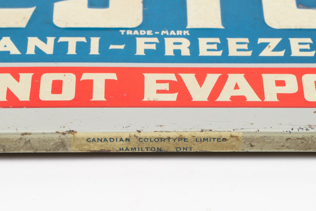 Prestone Antifreeze Rack Sign - 8