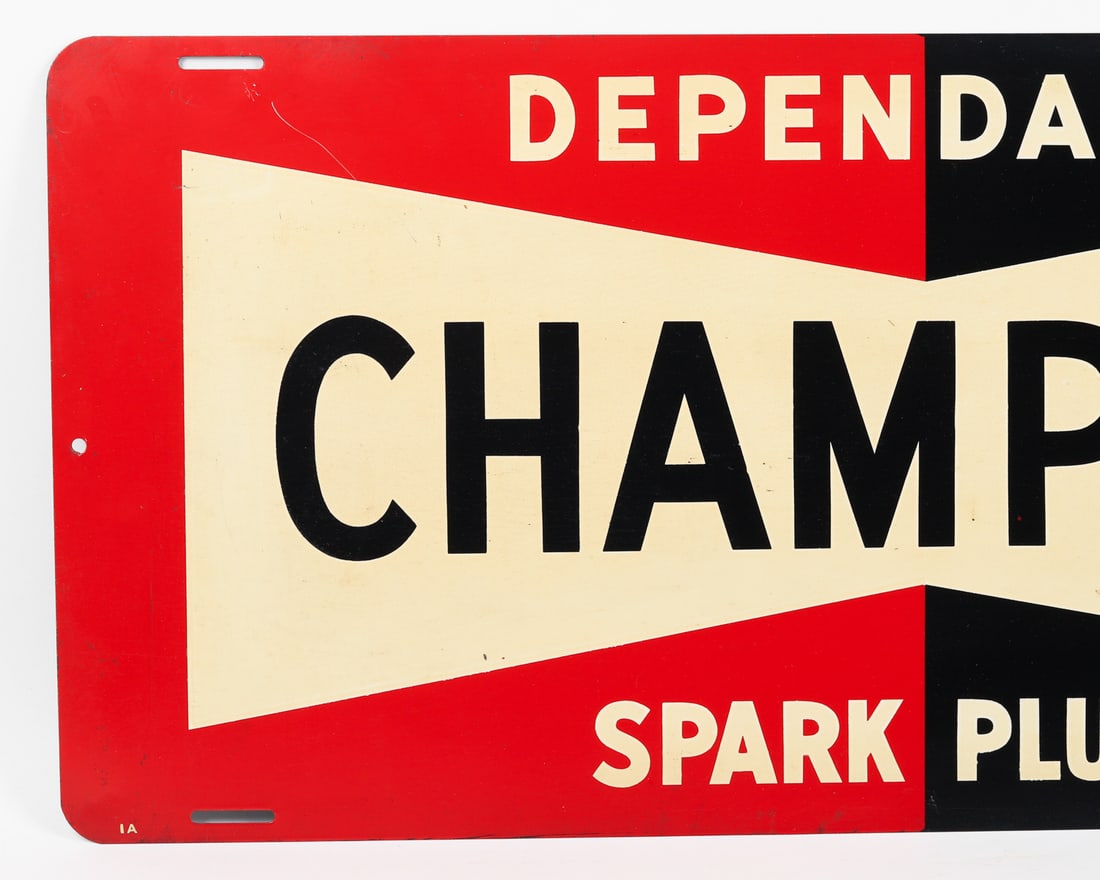 Champion Spark Plugs Sign - 3