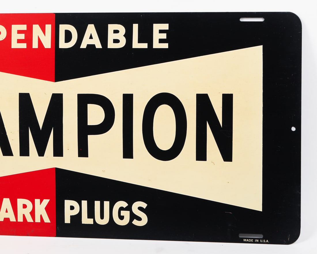 Champion Spark Plugs Sign - 4