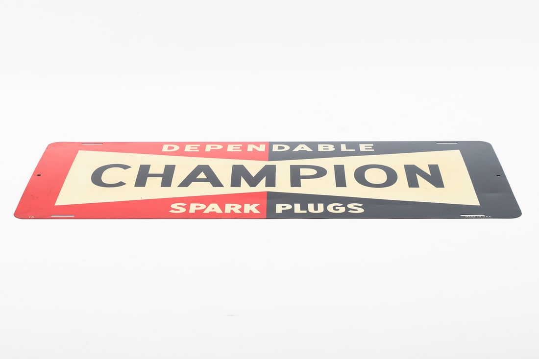 Champion Spark Plugs Sign - 8