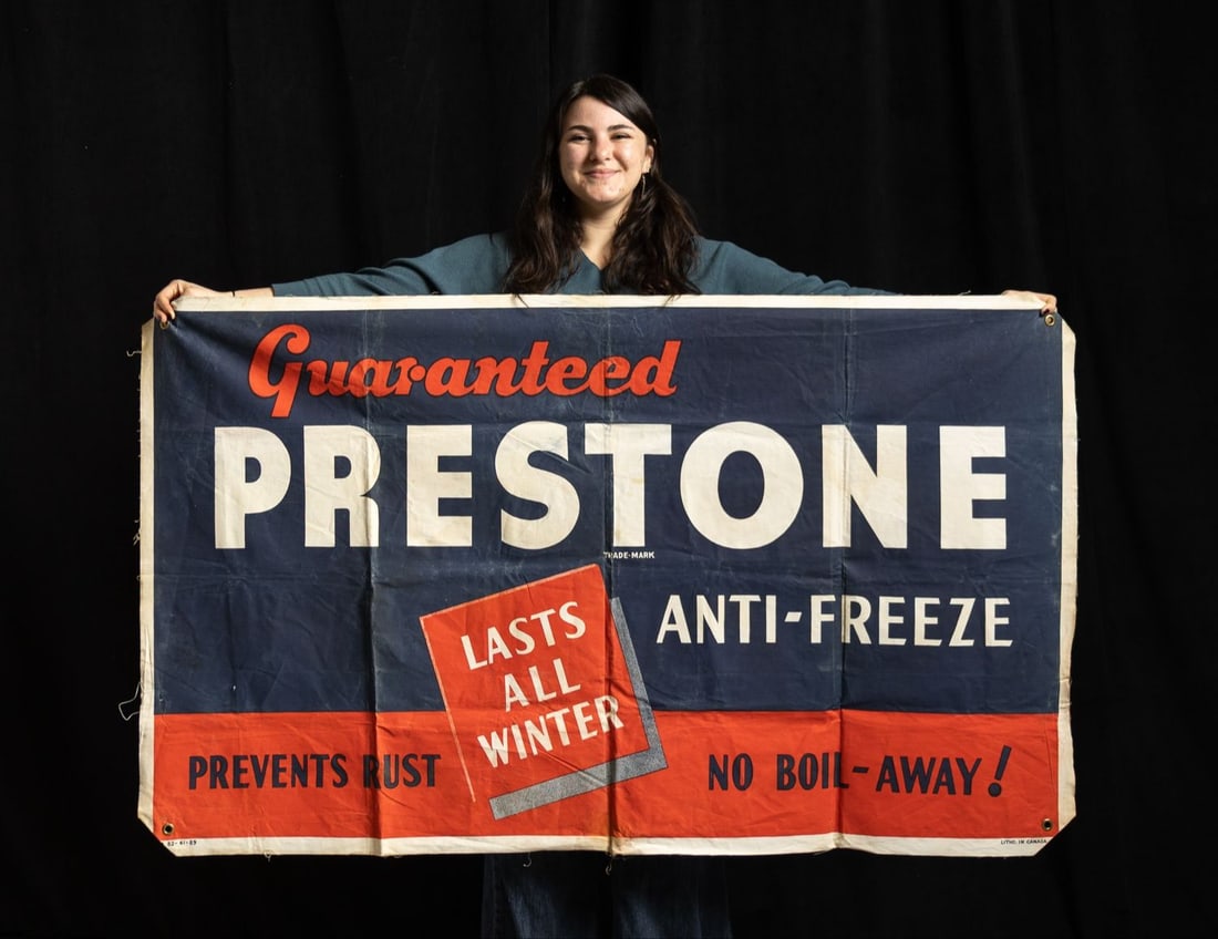 Prestone Antifreeze Banner - 2