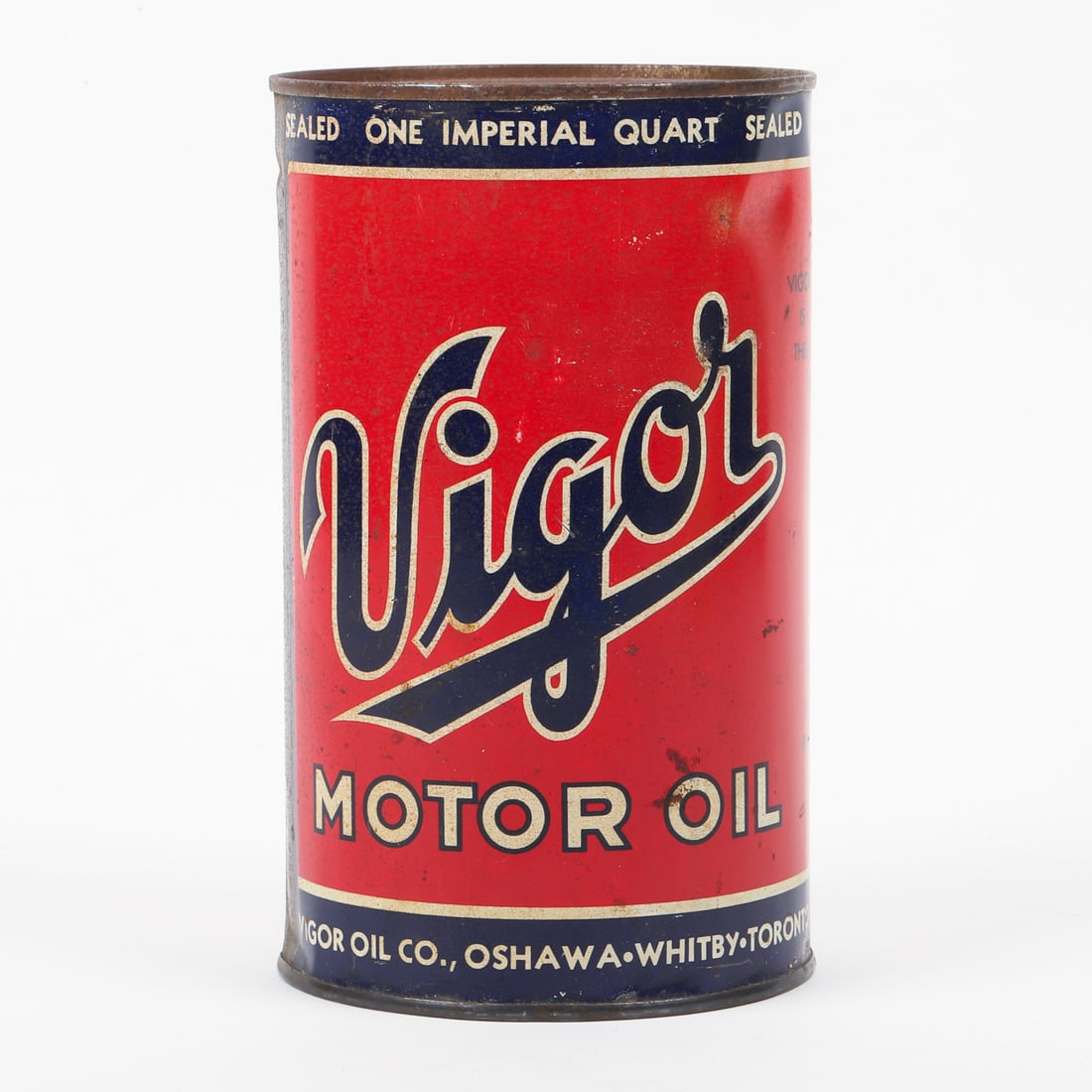 Vigor Motor Oil Imperial Quart Can - 4