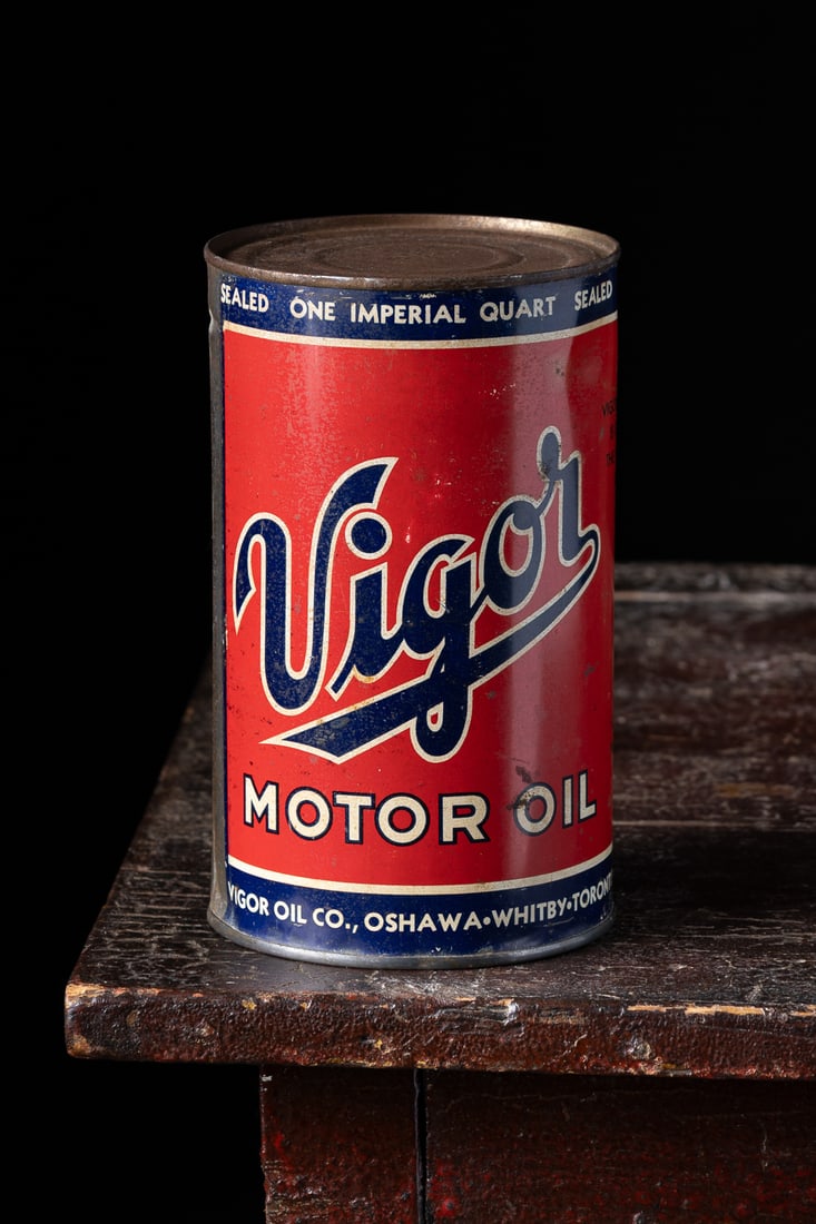 Vigor Motor Oil Imperial Quart Can - 9