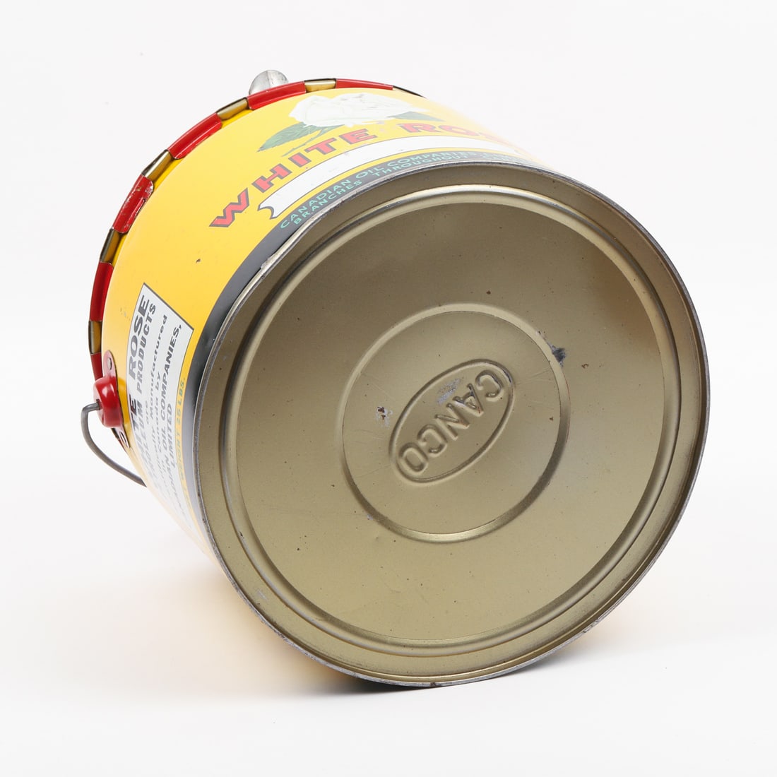 White Rose 25 lb. Grease Can - 8