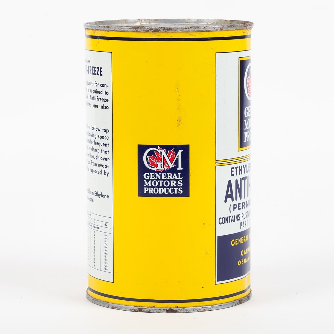 General Motors Antifreeze Imperial Quart Can - 6