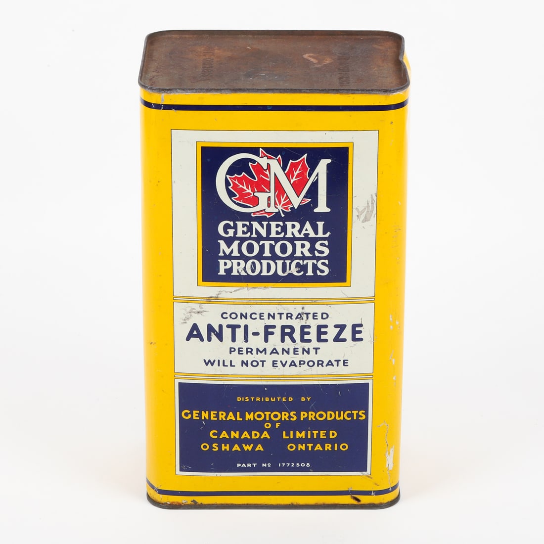 General Motors Antifreeze Imperial Gallon Can - 2