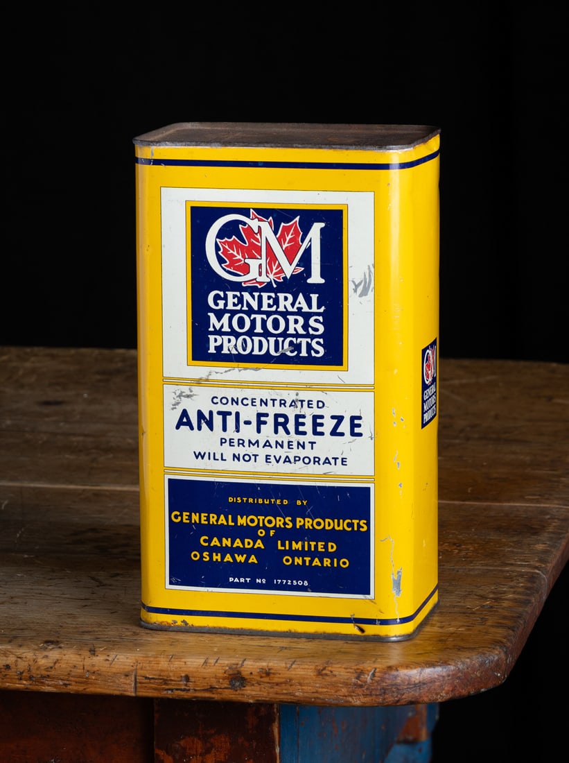 General Motors Antifreeze Imperial Gallon Can - 9