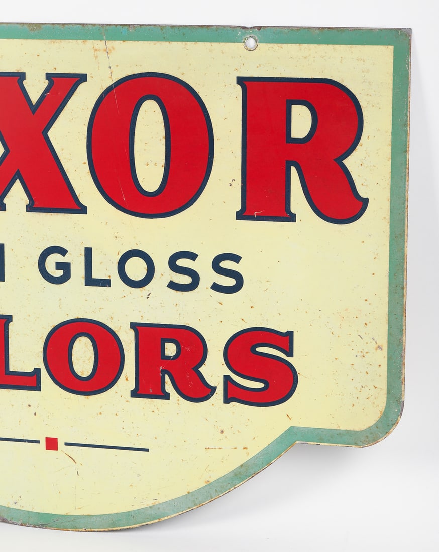 Luxor "Rich Gloss" Colors Automotive Paints Sign - 3