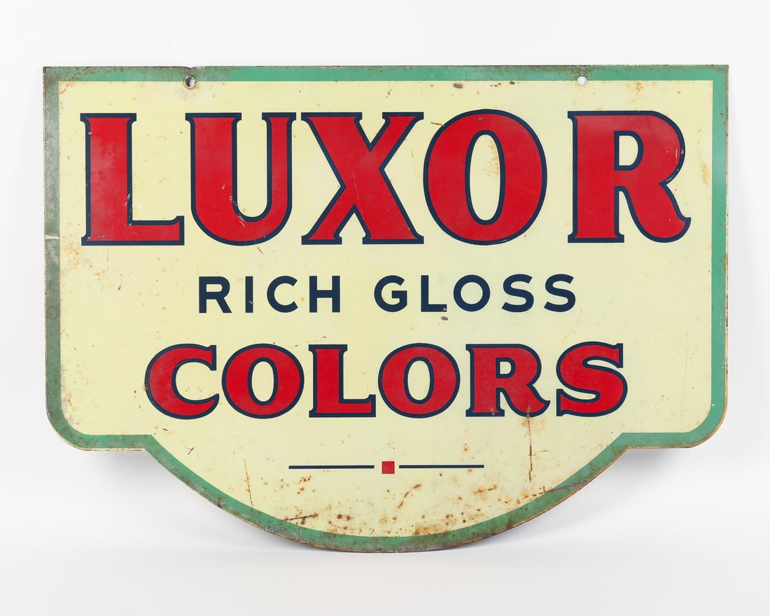 Luxor "Rich Gloss" Colors Automotive Paints Sign - 5