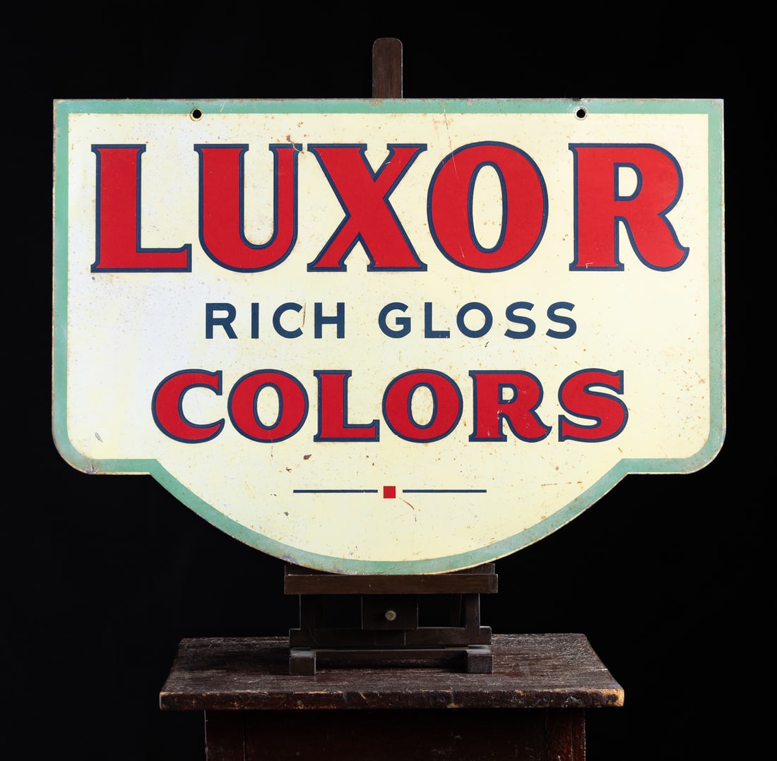 Luxor "Rich Gloss" Colors Automotive Paints Sign - 7