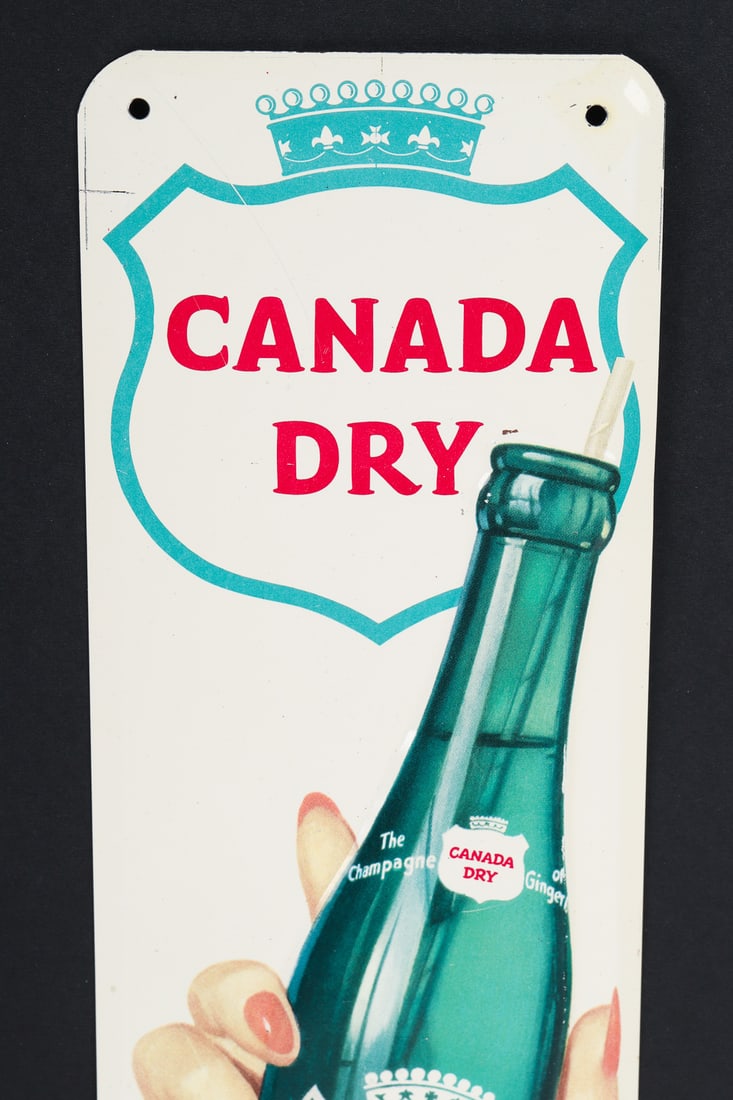 Canada Dry "Bottle In Hand" Door Push - 3