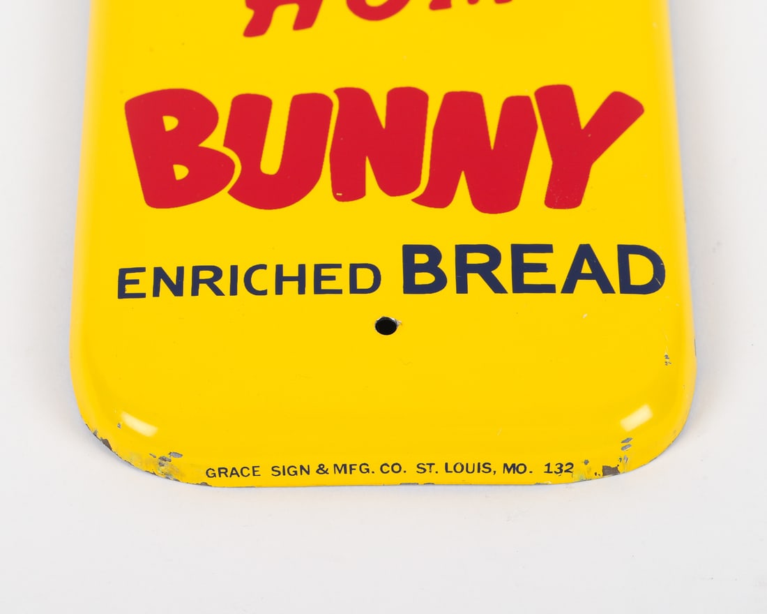 BUNNY BREAD Door Push - 2