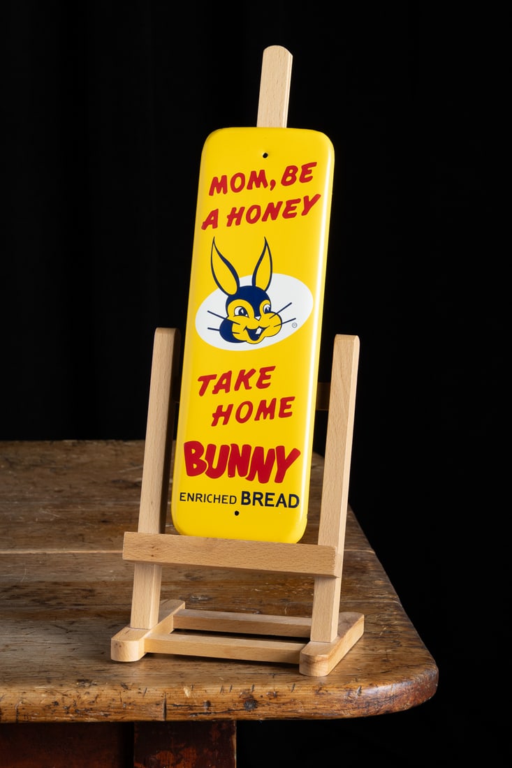 BUNNY BREAD Door Push - 8