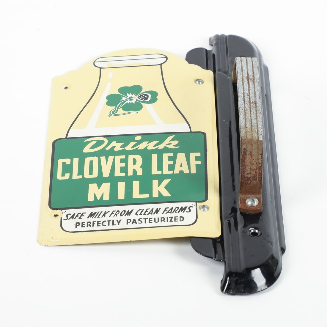 CLOVERLEAF MILK Door Pull - 4
