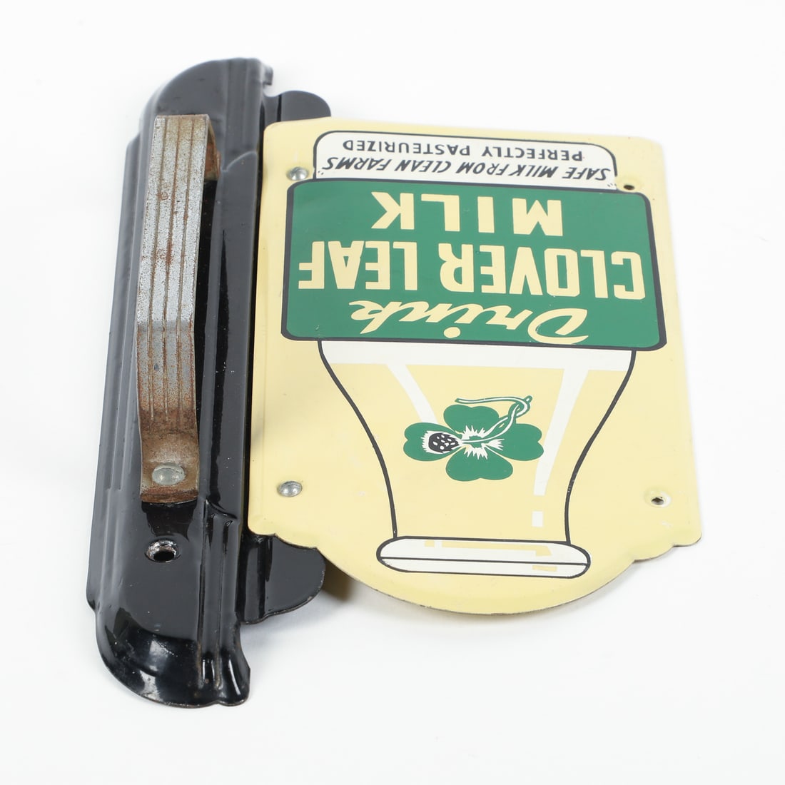 CLOVERLEAF MILK Door Pull - 5