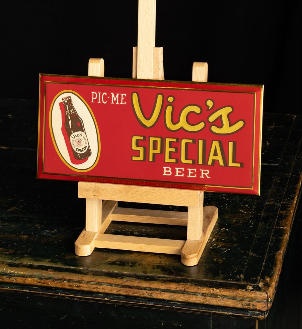 Vic's Special "Pic-Me" Beer Sign - 2