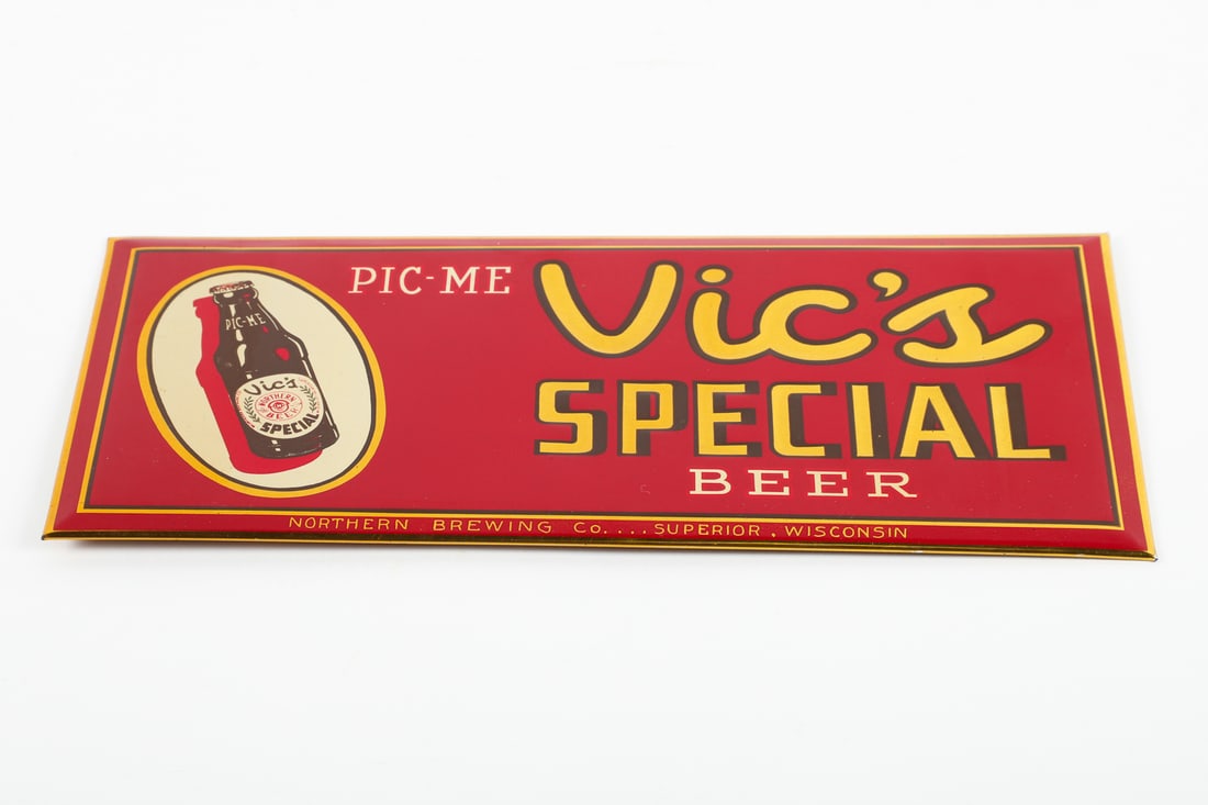 Vic's Special "Pic-Me" Beer Sign - 3