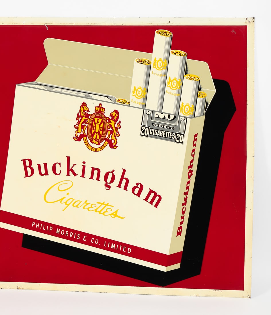 Buckingham Cigarettes Sign - 4