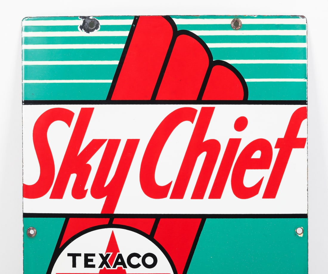 Sky Chief Pump Sign - 2