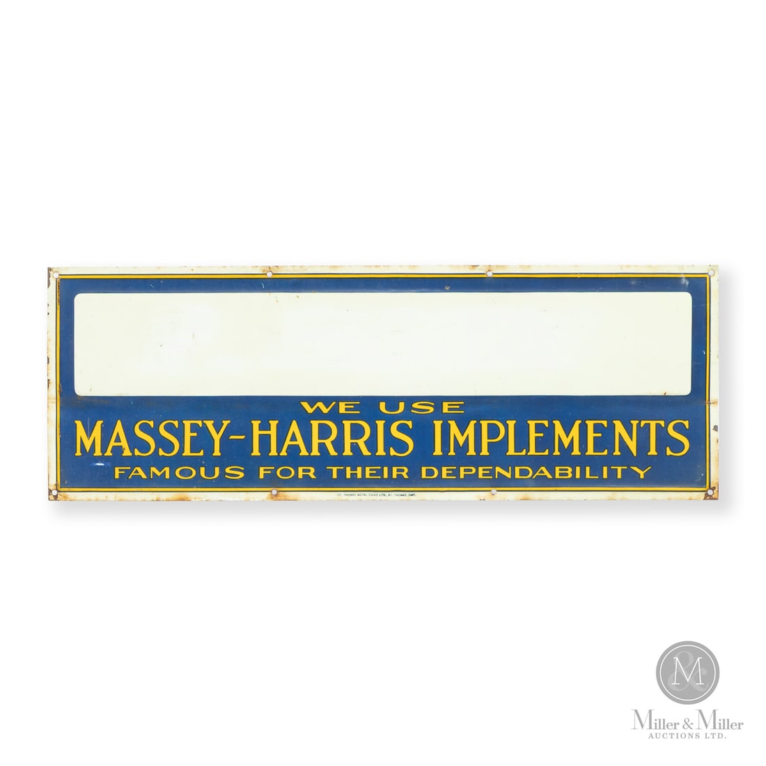 Massey-Harris Implements Fence Sign (1 of 6)