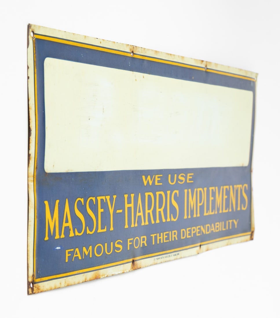 Massey-Harris Implements Fence Sign - 2