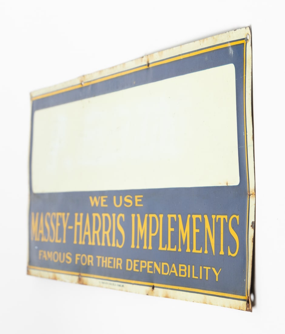 Massey-Harris Implements Fence Sign - 3