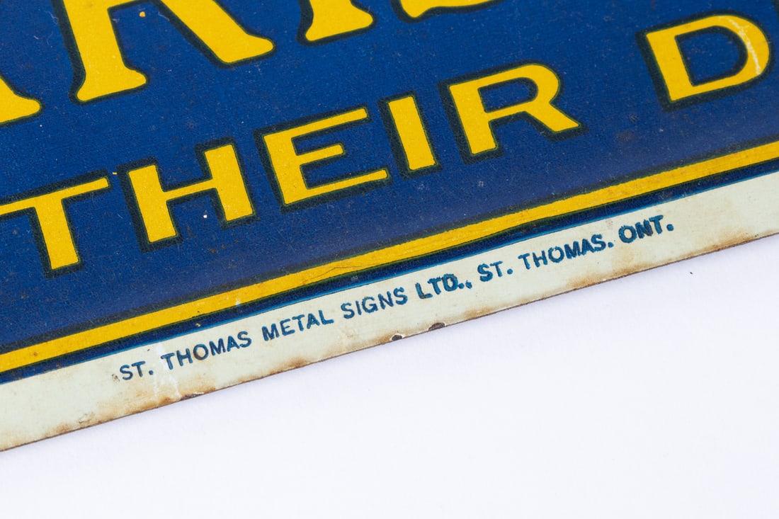 Massey-Harris Implements Fence Sign - 5