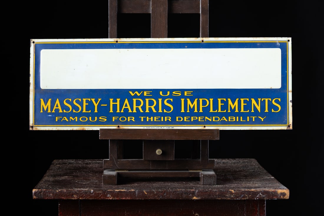 Massey-Harris Implements Fence Sign - 6