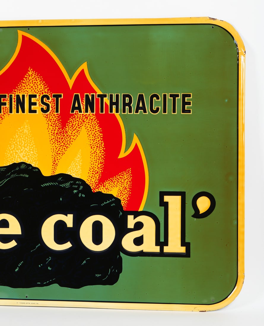 "Blue Coal" Anthracite Sign - 4