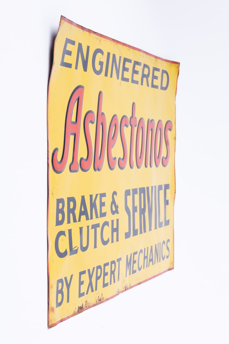 Asbestonos Service Sign - 4