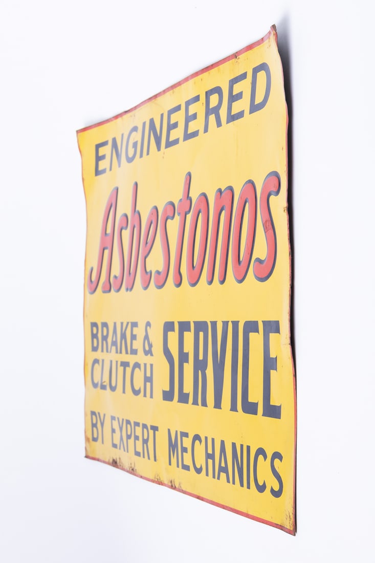 Asbestonos Service Sign - 5