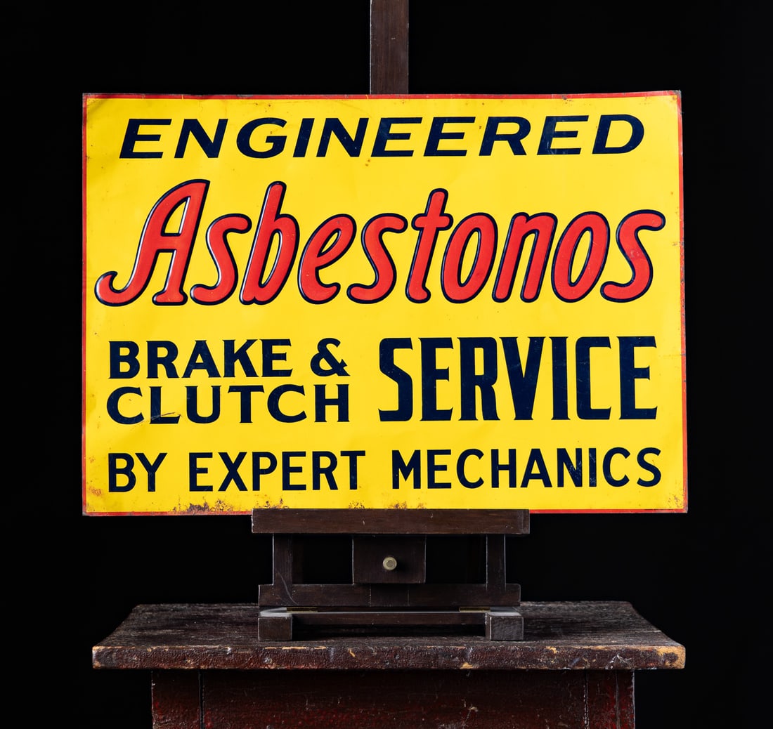 Asbestonos Service Sign - 6