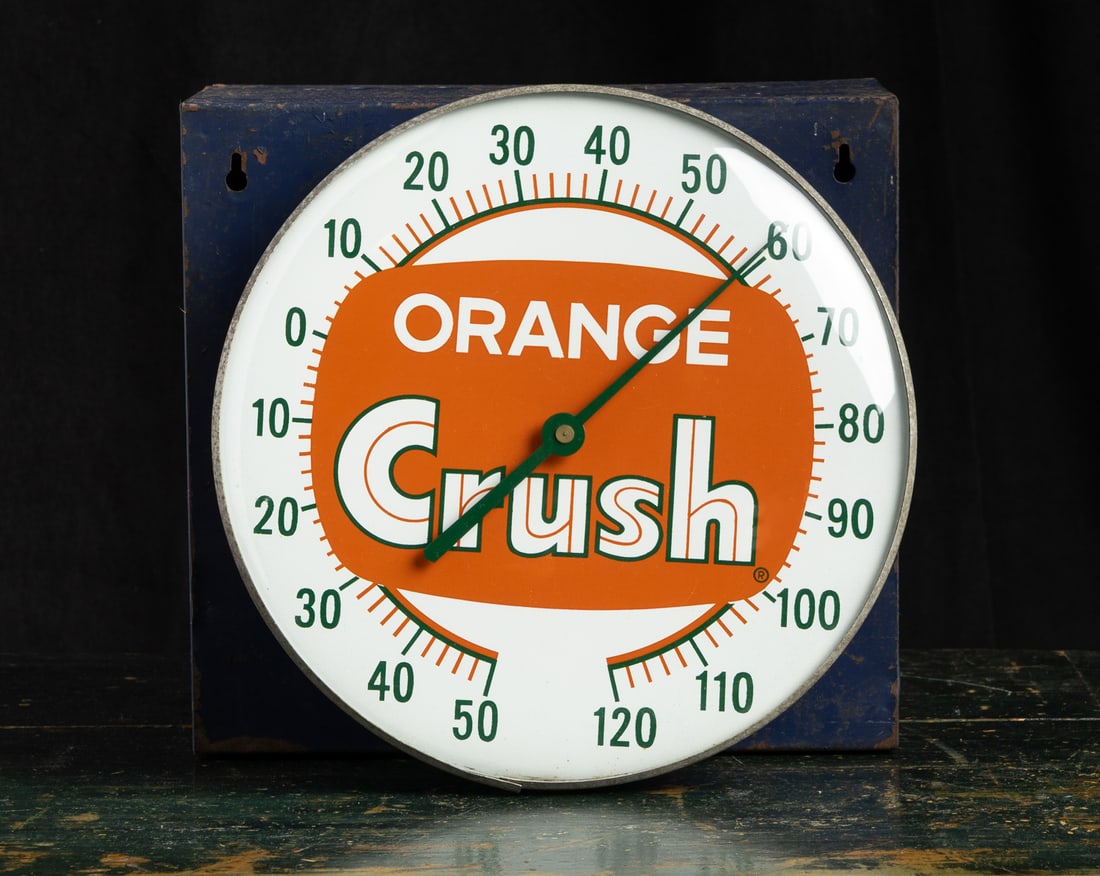 Orange Crush Soda Thermometer - 5