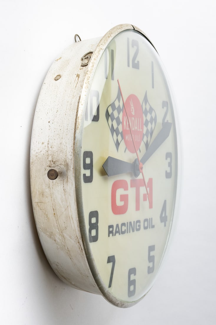 Kendall "GT-1 Racing Oil" Clock - 3