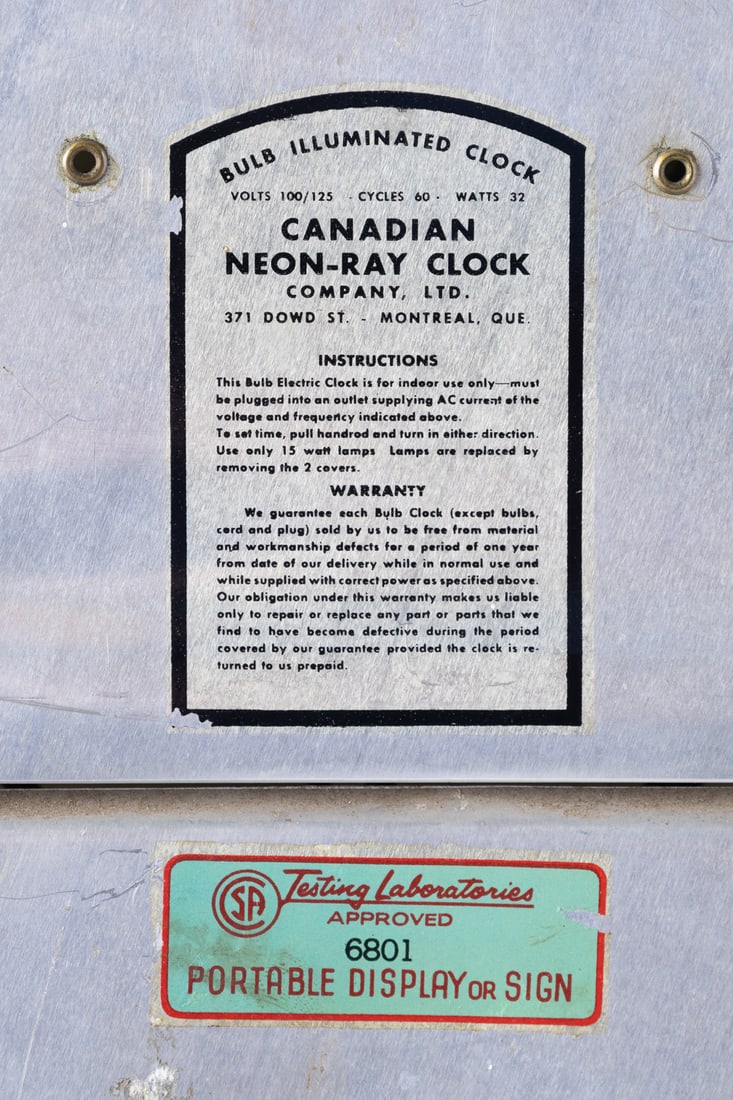 B.F. Goodrich "Smileage" Clock - 5