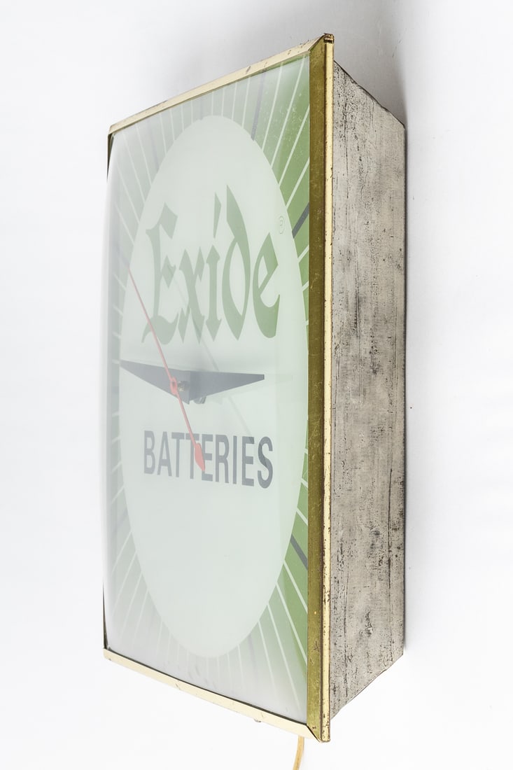 Exide Batteries Clock - 3