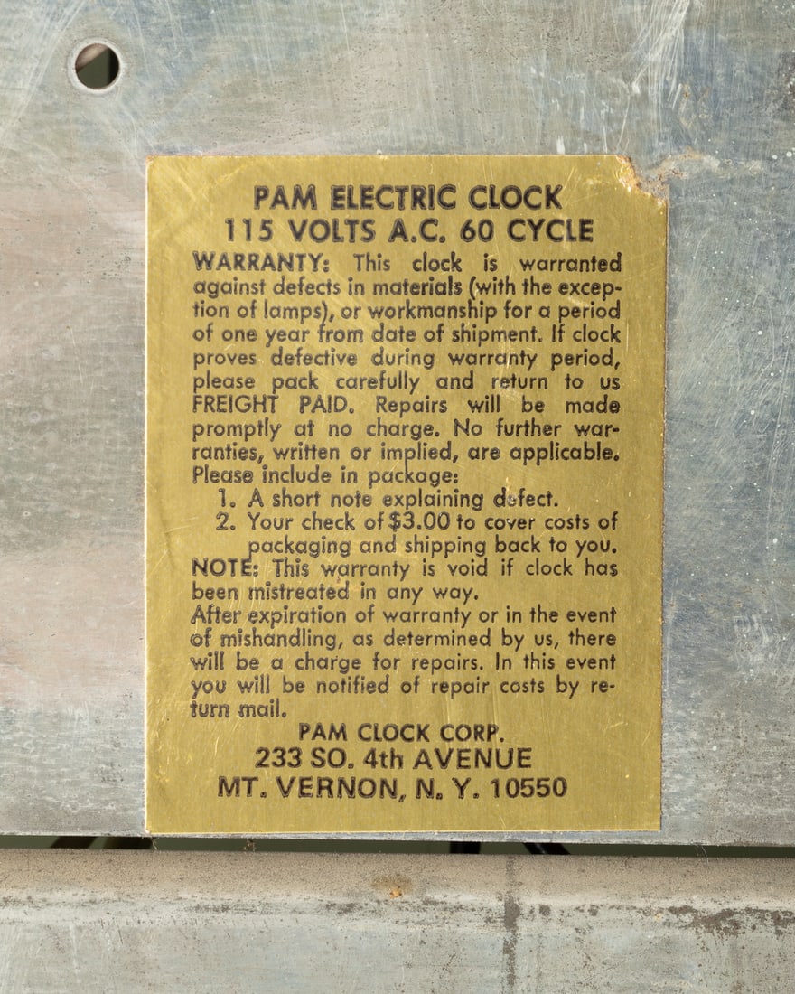Exide Batteries Clock - 5