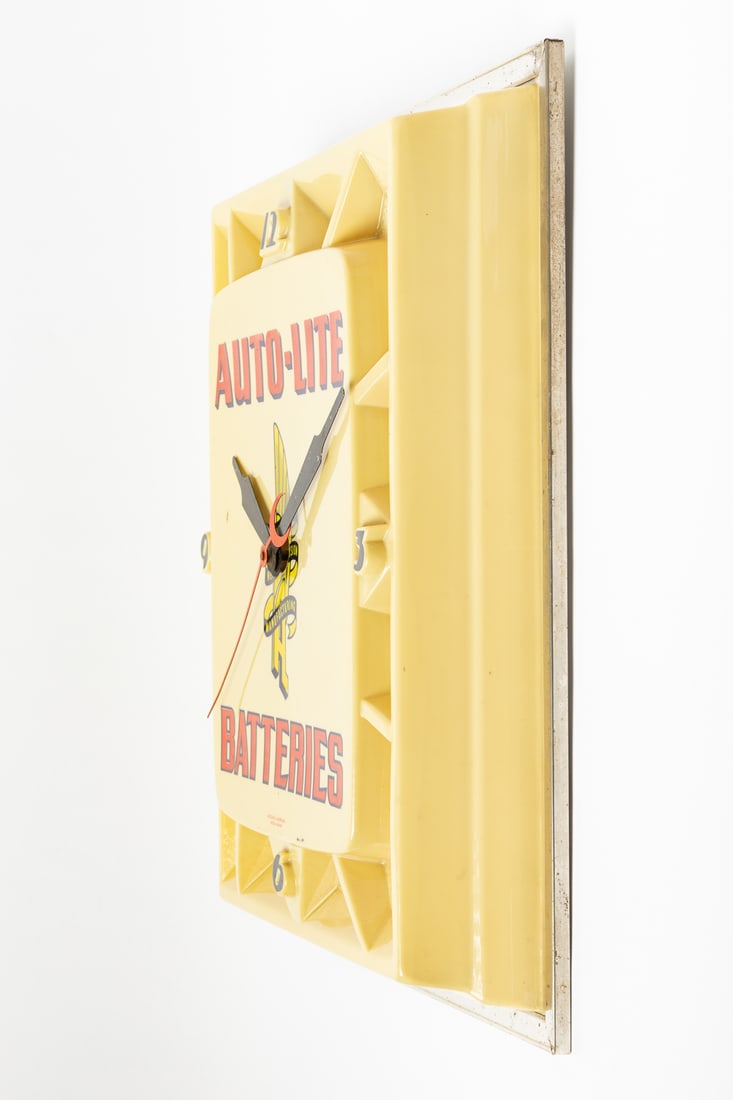 Auto-Lite Batteries Clock - 4