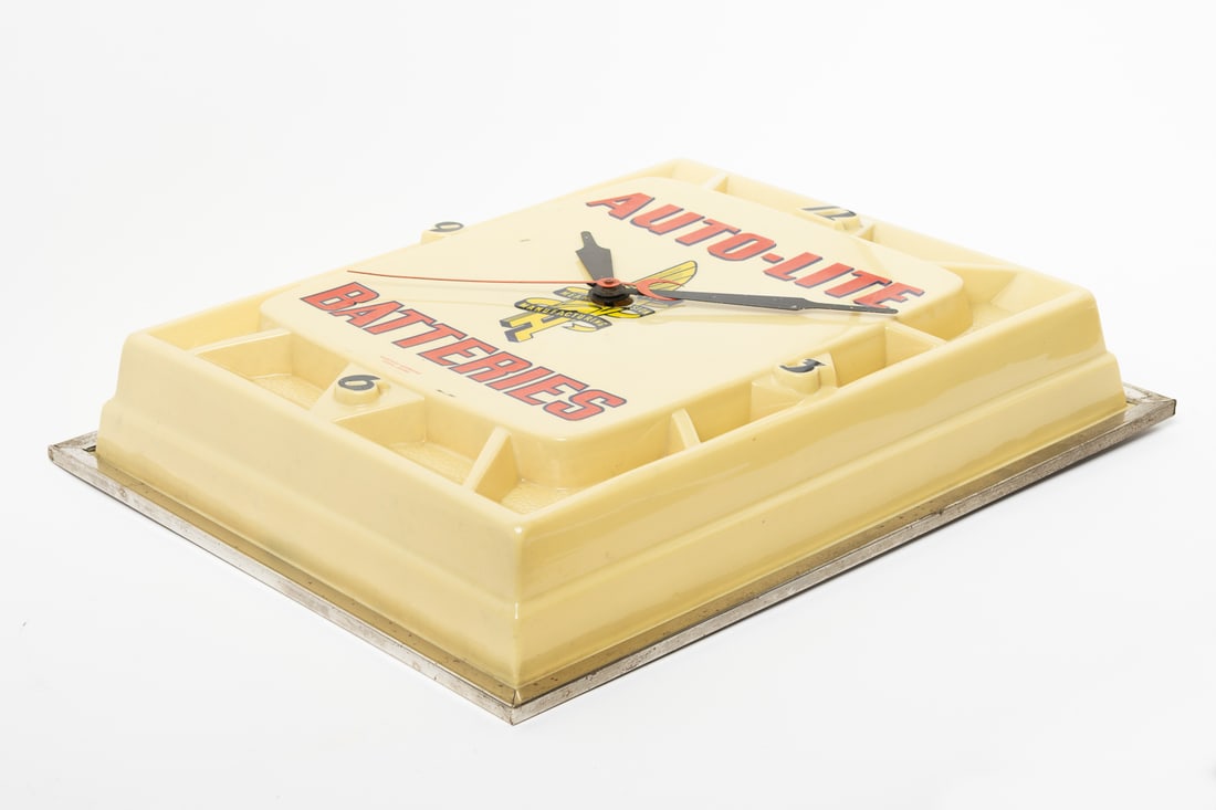 Auto-Lite Batteries Clock - 5