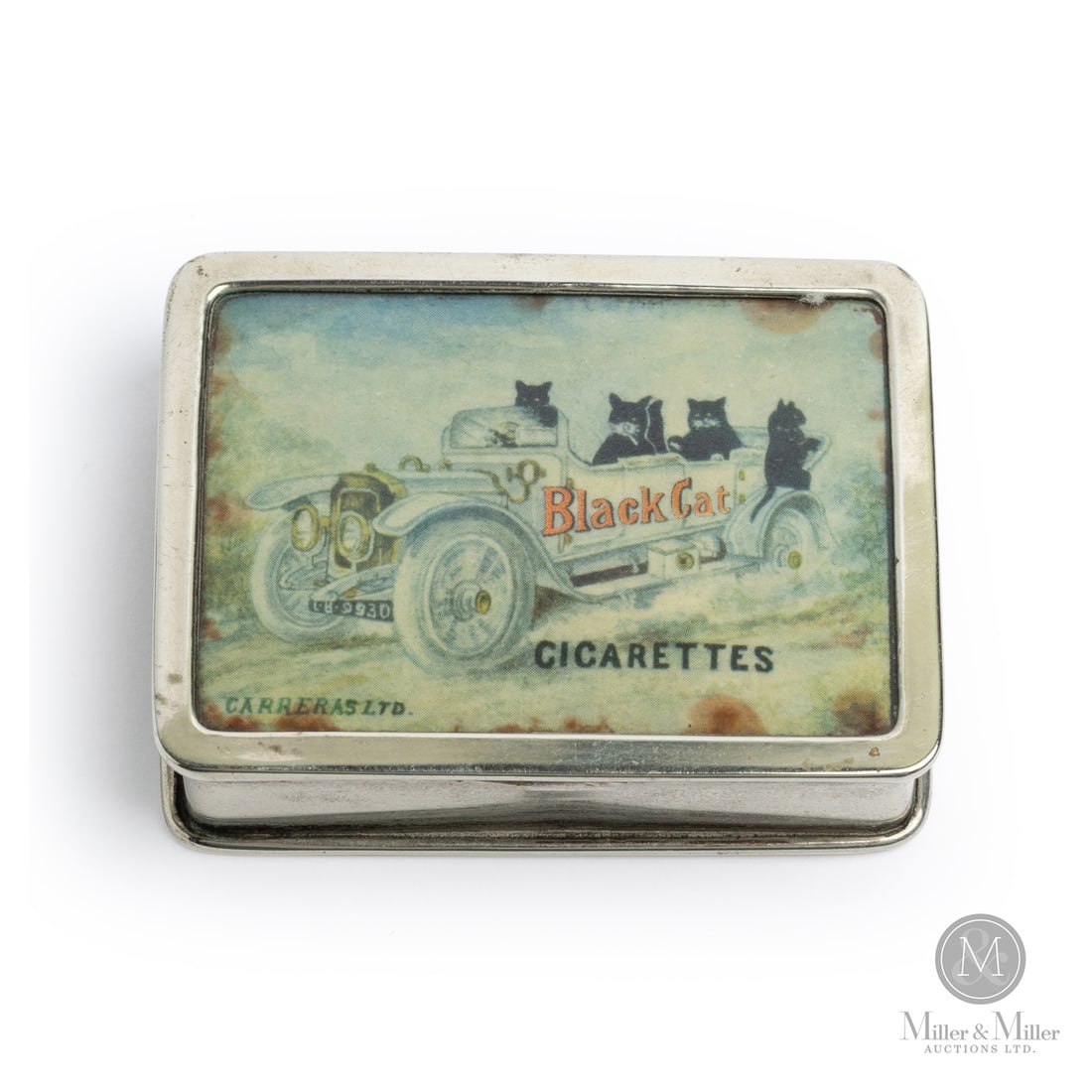 Black Cat Cigarettes Match Safe (1 of 9)