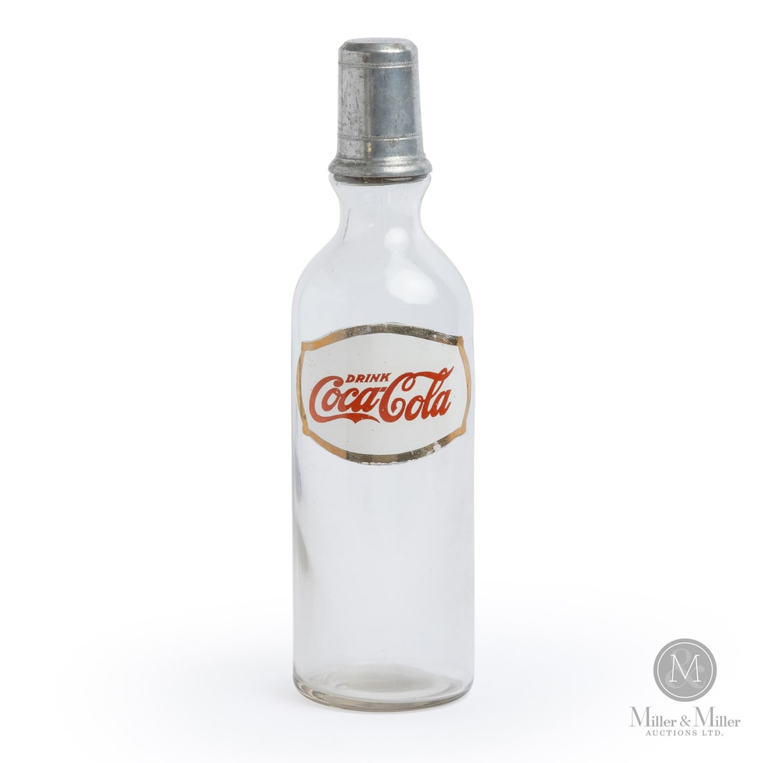 Coca-Cola Foil Label Syrup Bottle (1 of 12)