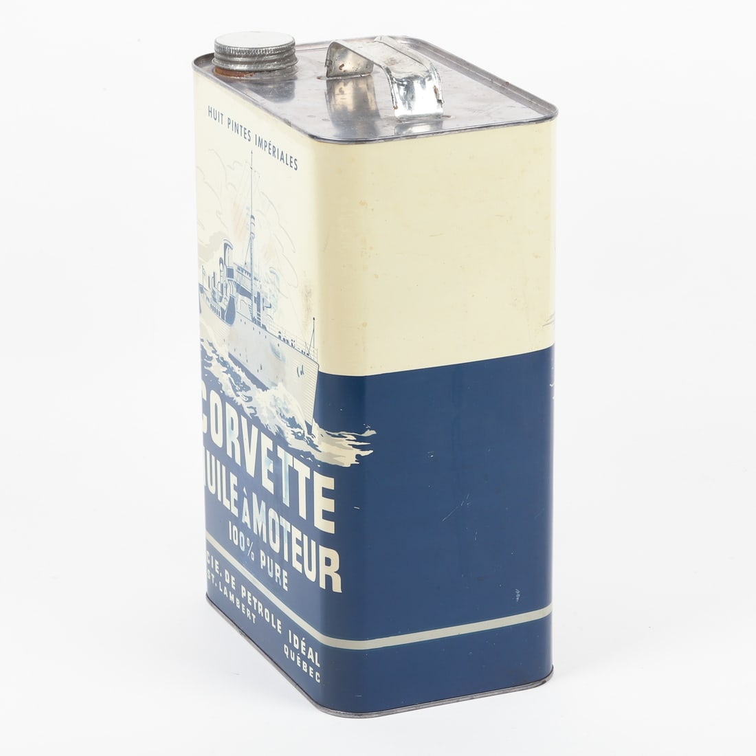Corvette Motor Oil 8 Imperial Quarts Can - 5