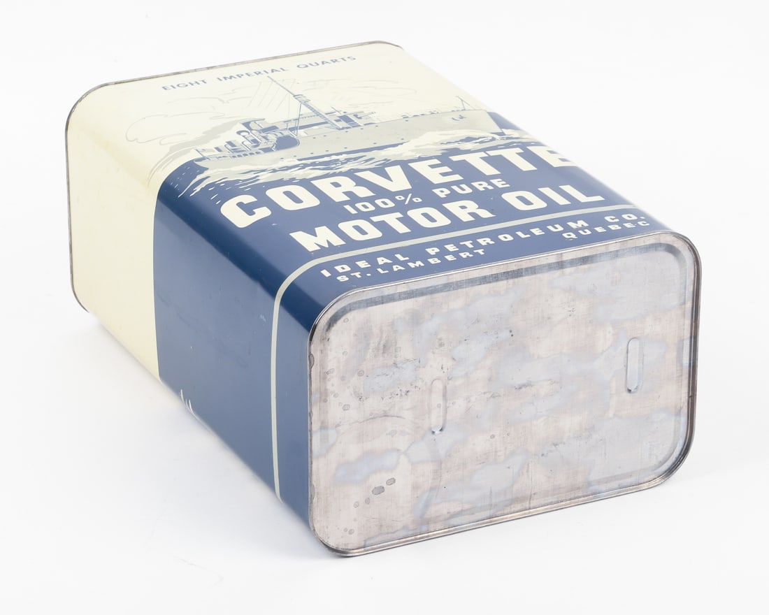 Corvette Motor Oil 8 Imperial Quarts Can - 7